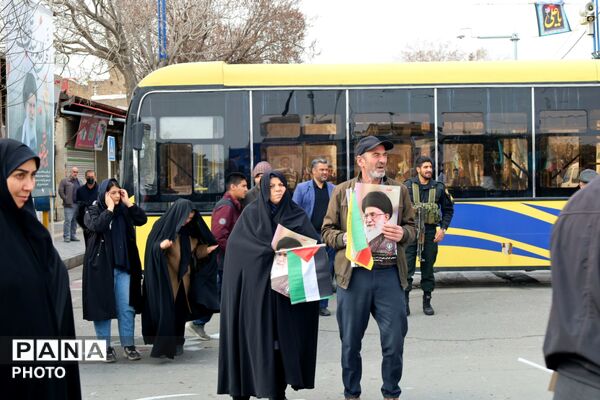 راهپیمایی روز جهانی قدس در آذربایجان غربی