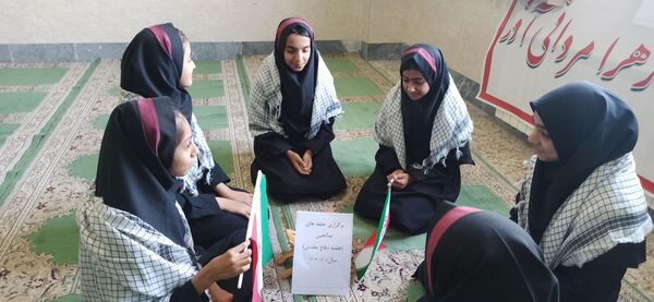 زنگ مهر و مقاومت در مدرسه مردانی آذر ناحیه ۲ تبریز