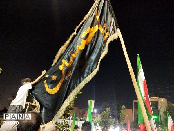 رنگ‌ و بوی محرم در خیابان‌های رجایی شهر کرج