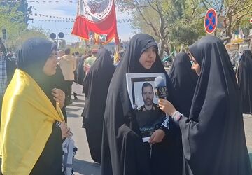 مردم از دلایل حضورشان در راهپیمایی روز قدس می‌گویند