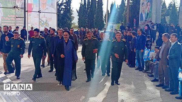 چهلمین روز عروج شهید مهدی جبارکیش در گلزار  شهدا یاسوج