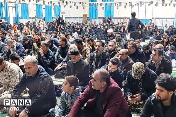 مراسم سوگواری شهادت رهبر معظم انقلاب اسلامی آیت الله امام خامنه‌ای (ره) در دیشموک