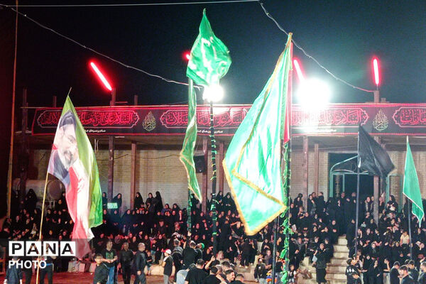 صبح و شب تاسوعا؛ تجلی شور حسینی در حسینیه بزرگ جاجرم