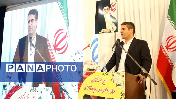 خشت گذاری ۵ پروژه‌ عمرانی منطقه ۵ آموزش و پرورش شهر تهران