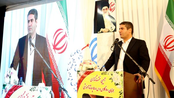 خشت گذاری ۵ پروژه‌ عمرانی منطقه ۵ آموزش و پرورش شهر تهران
