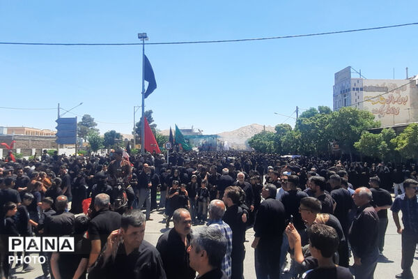 اجتماع عزاداران عاشورای حسینی در صغاد