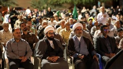 شور غدیری دراجتماع بزرگ مردمی پارسیان 