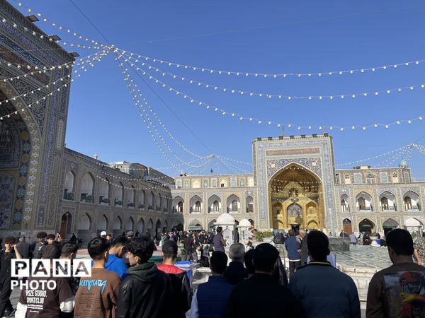 گذری بر اردوی زیارتی حرم مطهر رضوی دبیرستان شاهد ابوذر غفاری نیشابور 