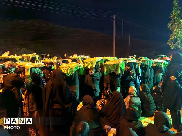 مراسم سینی‌گردانی حضرت قاسم (ع) در شب شام غریبان