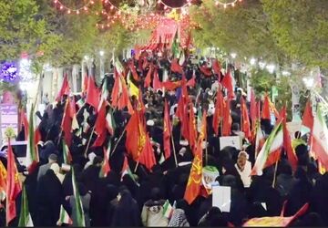 راهپیمایی بزرگ غدیر در شهرستان آباده