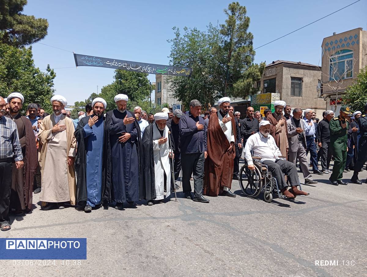 عزاداری رحلت امام خمینی(ره) در نیشابور