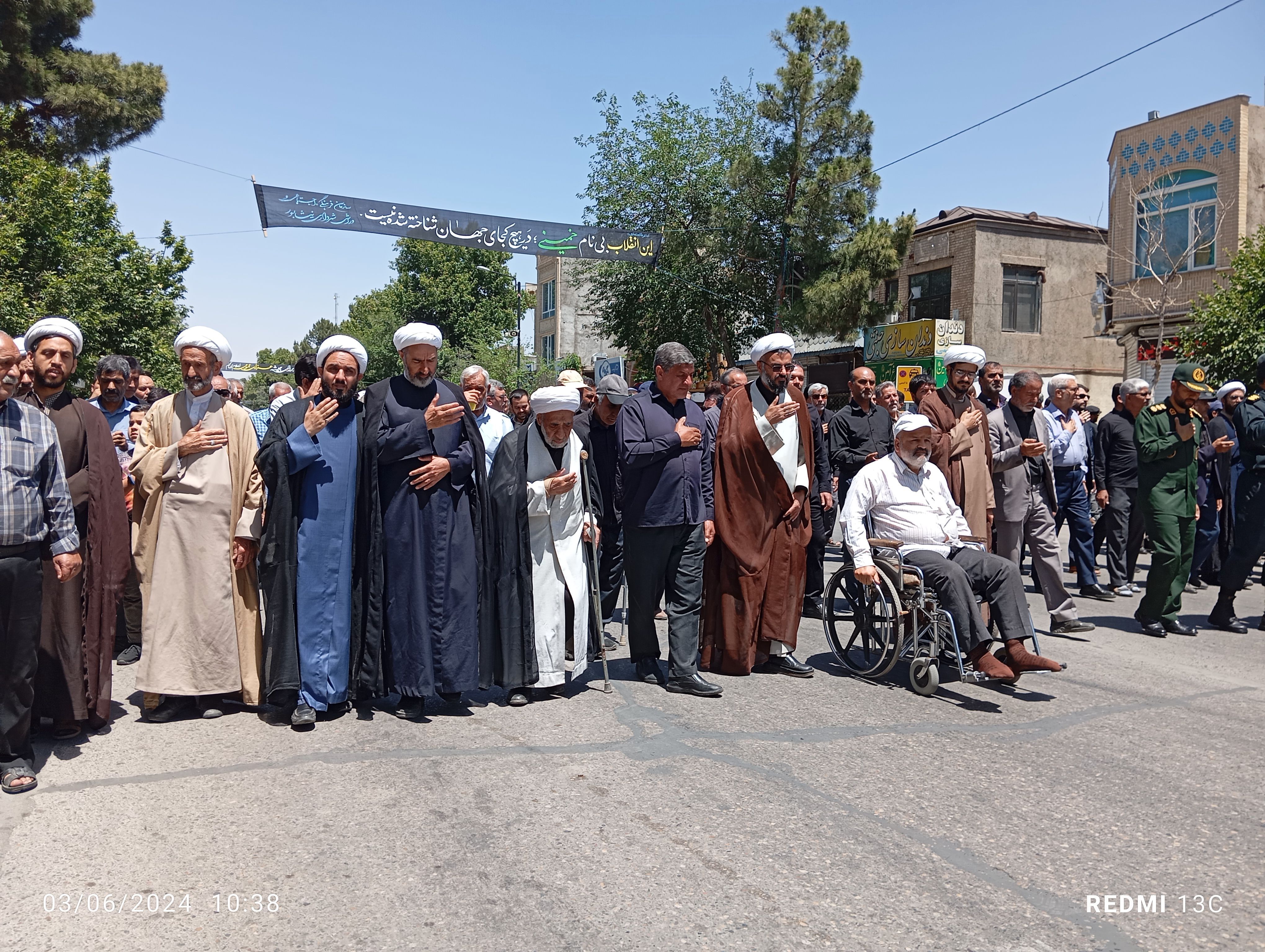 عزاداری رحلت امام خمینی(ره) در نیشابور
