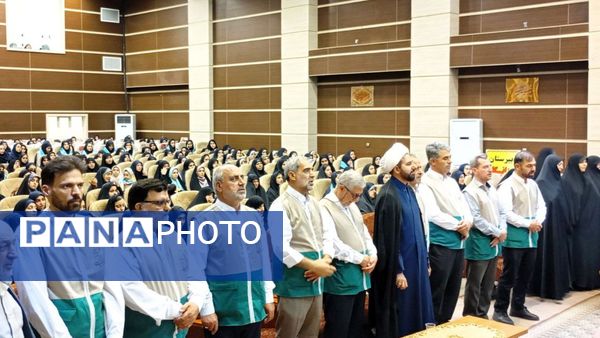 مراسم جشن روز دختر به‌مناسبت ولادت با سعادت حضرت معصومه(س) در شهر ساوه 