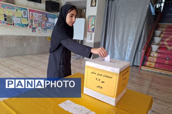 انتخابات همیار مشاور در مدارس شیراز