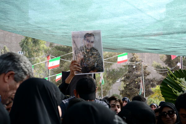 مراسم تشییع پیکر پاک شهید والامقام ابوالقاسم مهری در اسلامشهر