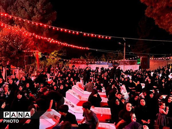 مراسم شام غریبان در ساوجبلاغ شهرک ینگی امام 