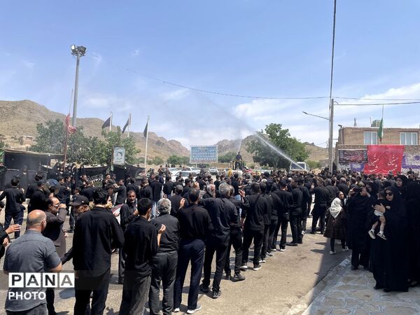 مراسم سوگواری عاشورا در روستای سلیمانی