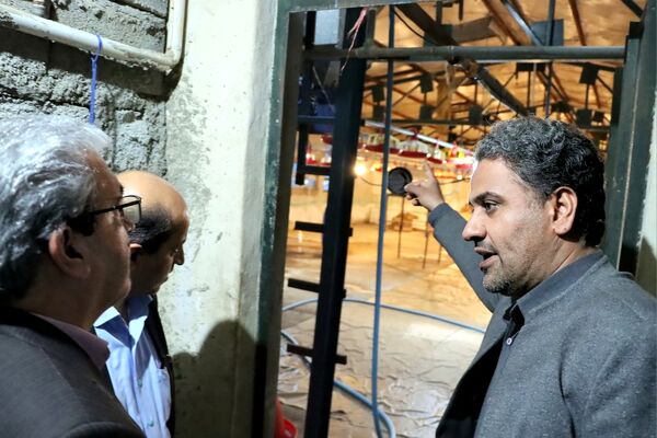 بازدید معاون متوسطه وزارت آموزش و پرورش از هنرستان کشاورزی شهید باهنر سعدآباد