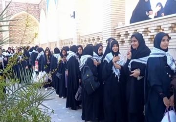 دانش‌آموزان راوری به اردوی راهیان نور اعزام شدند