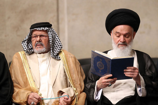 مجلس بزرگداشت شهدای خدمت در محضر مقام معظم رهبری