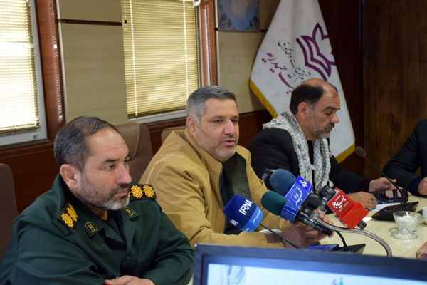 نشست خبری اجلاسیه کنگره ملی سردار شهید حاج عبدالحسین برونسی و ۲۱۶۶ شهید دیار پیشتازان انقلاب اسلامی