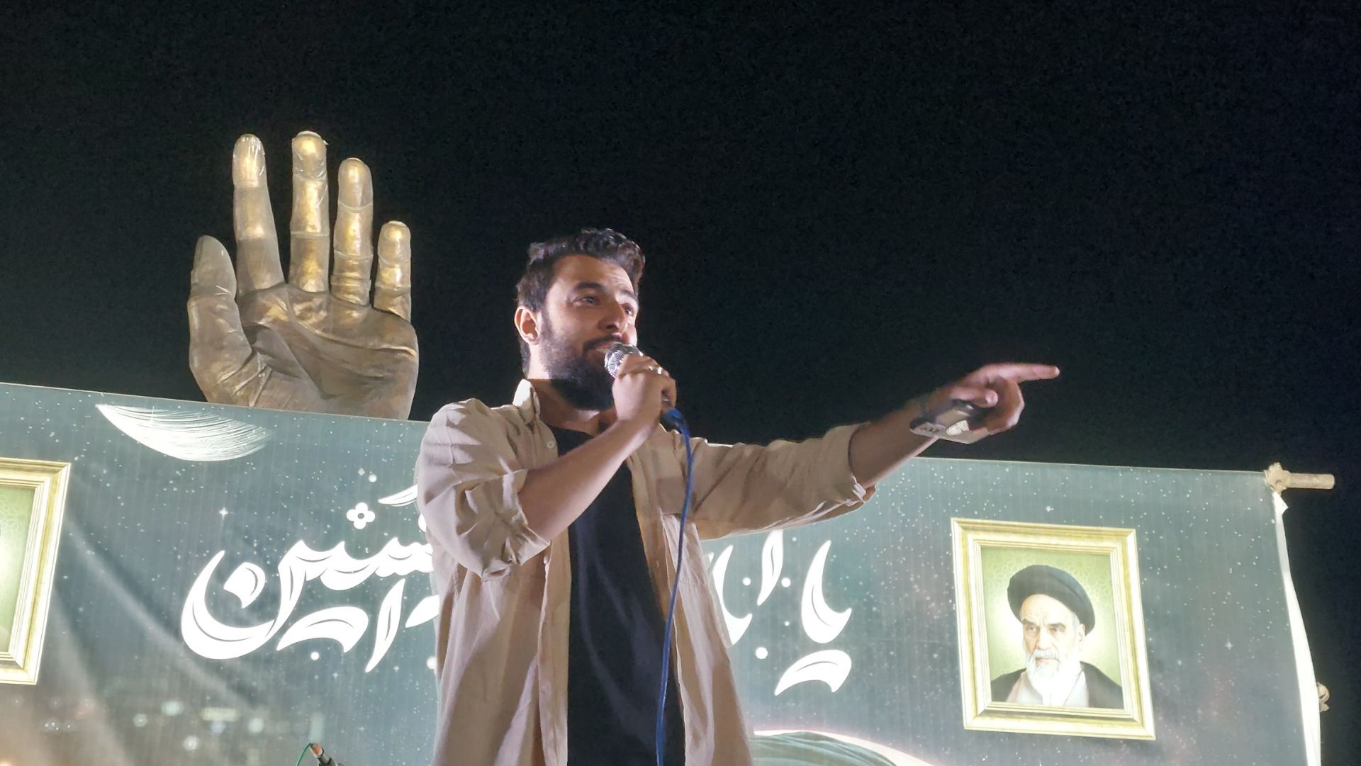 ساوه، شبی پر از حماسه