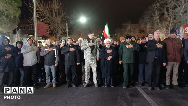 تجمع مردم شهرستان سملقان به مناسبت شهادت رهبر معظم انقلاب
