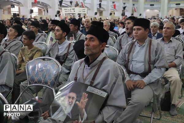 مراسم اربعین  «رهبر شهید» در مصلی امام خمینی(ره) تبریز