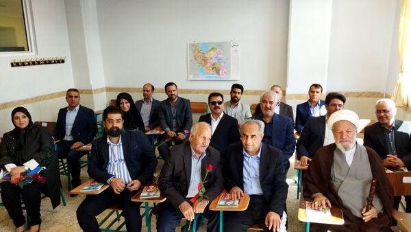 افتتاح مدرسه ۶ کلاسه «بانو مهین شادمان»