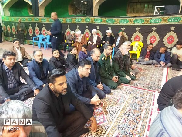 یادواره قائد شهید در روستای علی آباد پیشکوه