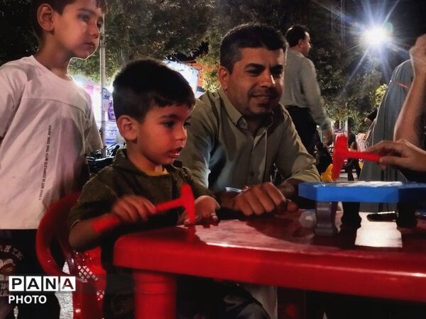 فعالیت موکب فرهنگیان در حسینیه امام خمینی شهرستان نیشابور 