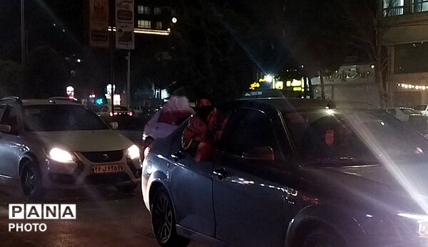 بلوار فضل میزبان پرچم های ایران شد 