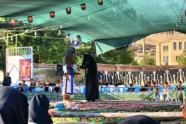 کیار در سوگ جوان کربلا