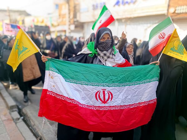 راهپیمایی ۲۲ بهمن در شهرستان قدس  
