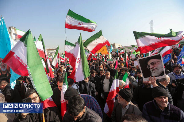راهپیمایی محکومیت اقدامات تروریستی آمریکا و رژیم صهیونیستی علیه ملت ایران - 2