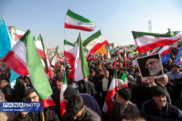 راهپیمایی محکومیت اقدامات تروریستی آمریکا و رژیم صهیونیستی علیه ملت ایران - 2