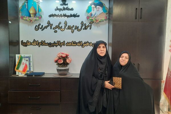 مراسم سوگواری وفات حضرت ام البنین (س) در مدارس ناحیه دو شهرری 