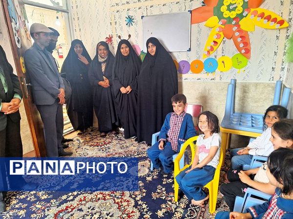 بازدید مدیرکل توسعه کمی و کیفی کودکستان‌های سازمان ملی تعلیم و تربیت کودک از مدارس کلات