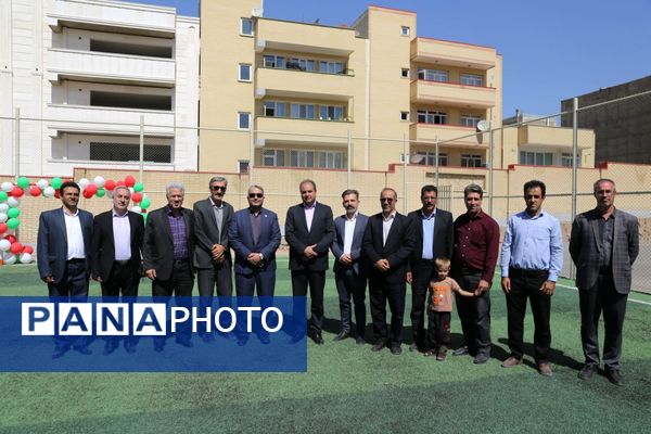 افتتاح آموزشگاه ۱۲ کلاسه شهید آیت الله آل هاشم 