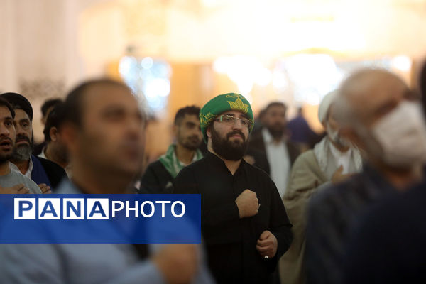مراسم بزرگداشت حضرات «حمزه» و «عبدالعظیم حسنی» در حرم حضرت معصومه(س)