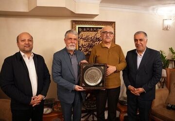 وزیر فرهنگ و ارشاد اسلامی با سیدفرید قاسمی دیدار کرد