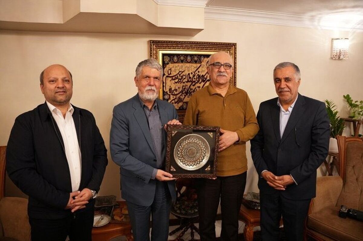 وزیر فرهنگ و ارشاد اسلامی با سیدفرید قاسمی دیدار کرد