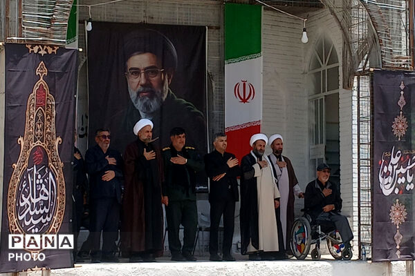 مراسم تاسوعای حسینی در شهرستان شیروان 