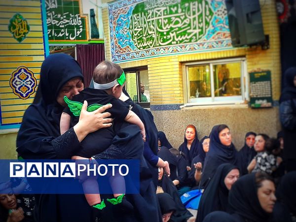 حماسه عشق و وفا در جمع شیر‌خوارگان حسینی