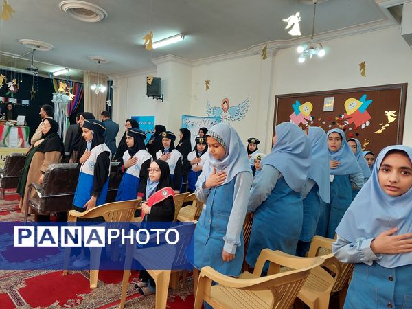 مراسم افتتاحیه سفیران سلامت در دبستان بهار دانش مشهد