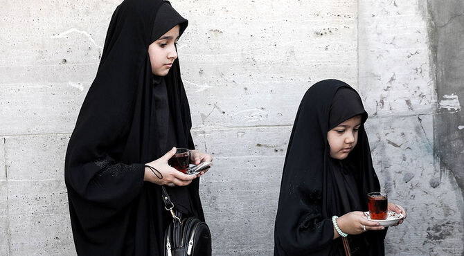 برپایی موکب فرهنگی نورا توسط دختران رباط جز