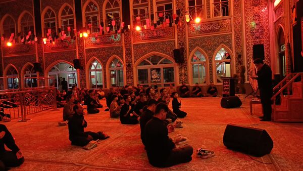برگزاری مراسم عزاداری شب دوم  ماه محرم در تکیه ابوالفضلی نیشابور