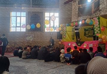 جشن نیمه‌شعبان در مسجد امام رضا (ع)