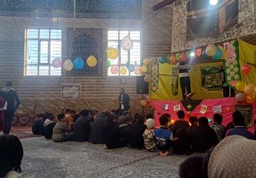 جشن نیمه‌شعبان در مسجد امام رضا (ع)