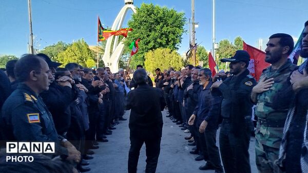 نورآباد در سوگ تاسوعای حسینی غرق در ماتم شد